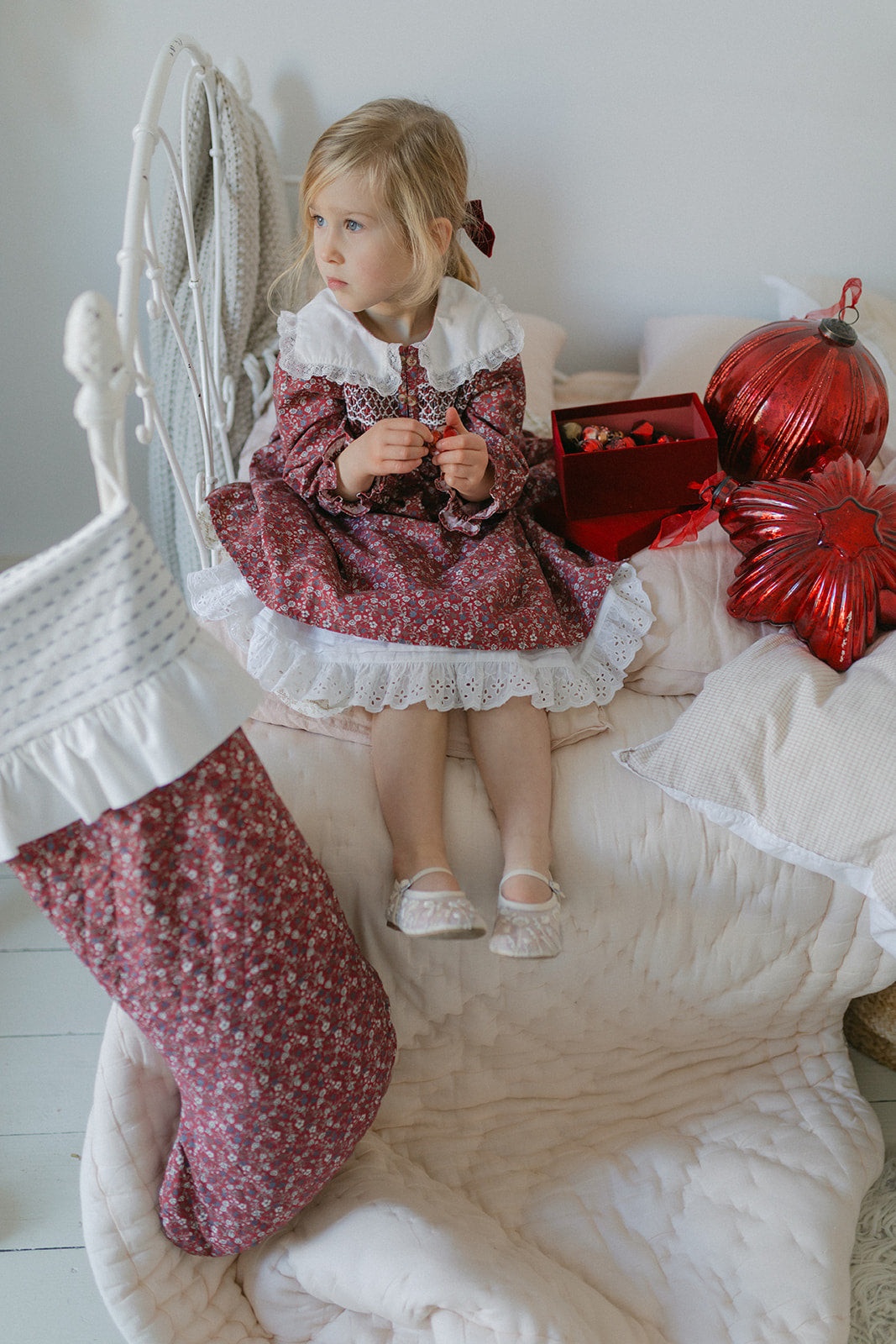 Christmas Stocking - Clove Floral aw26