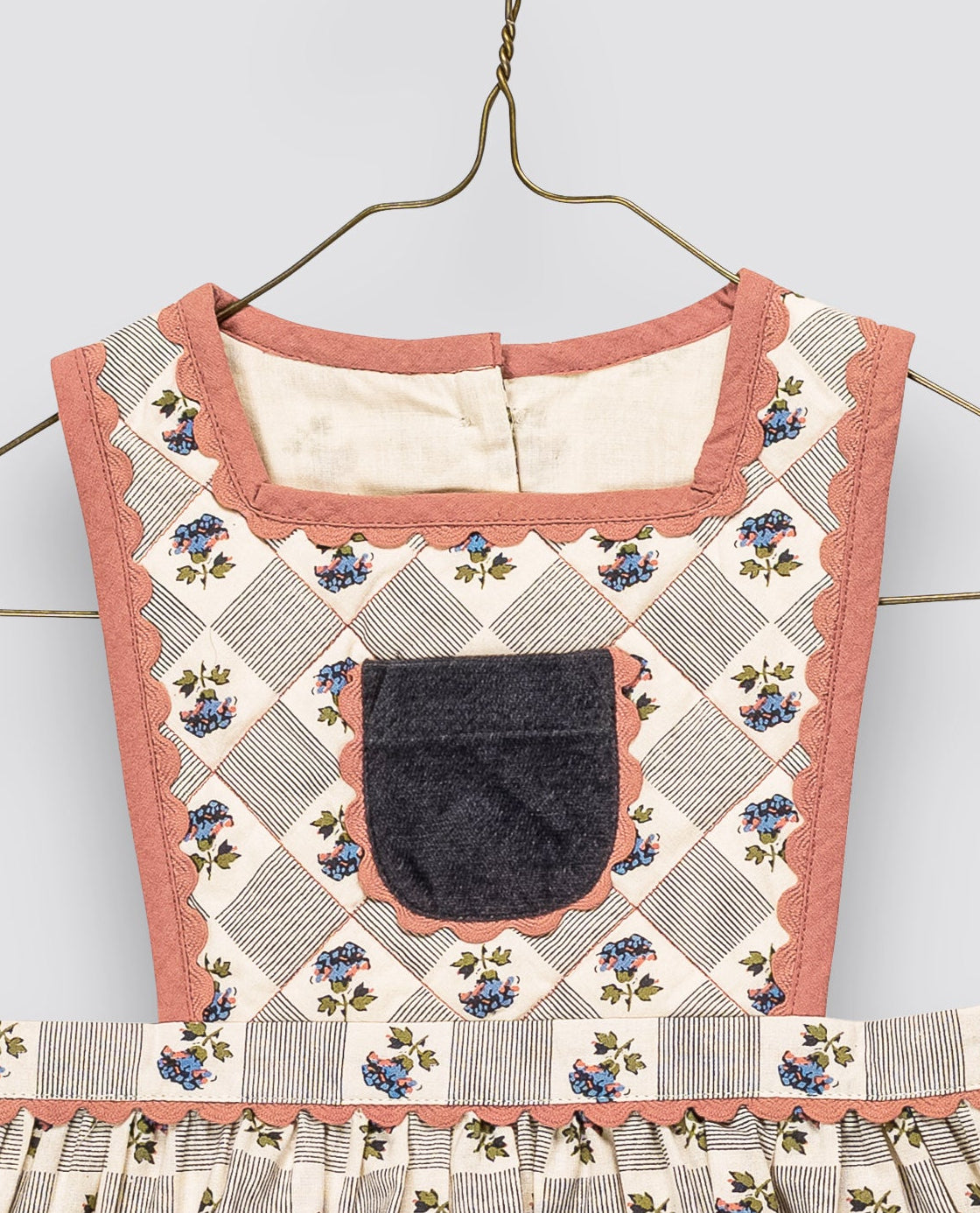 Quilted Bridget Romper - Papier Floral