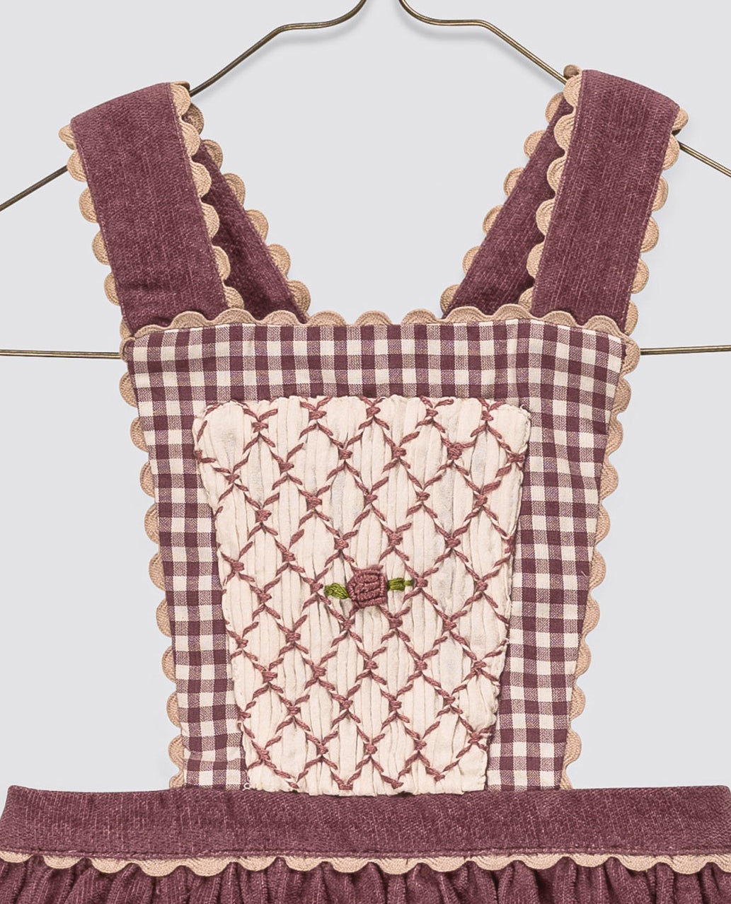 Dhalia romper - Sugarplum Velvet