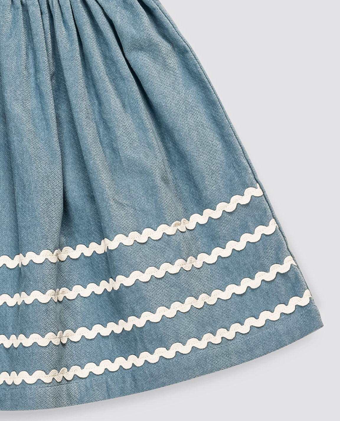 Margot Skirt - Eggshell Velvet