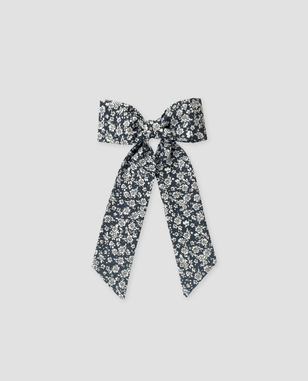 Runaround Retro Party Bow Clip - Barley Floral