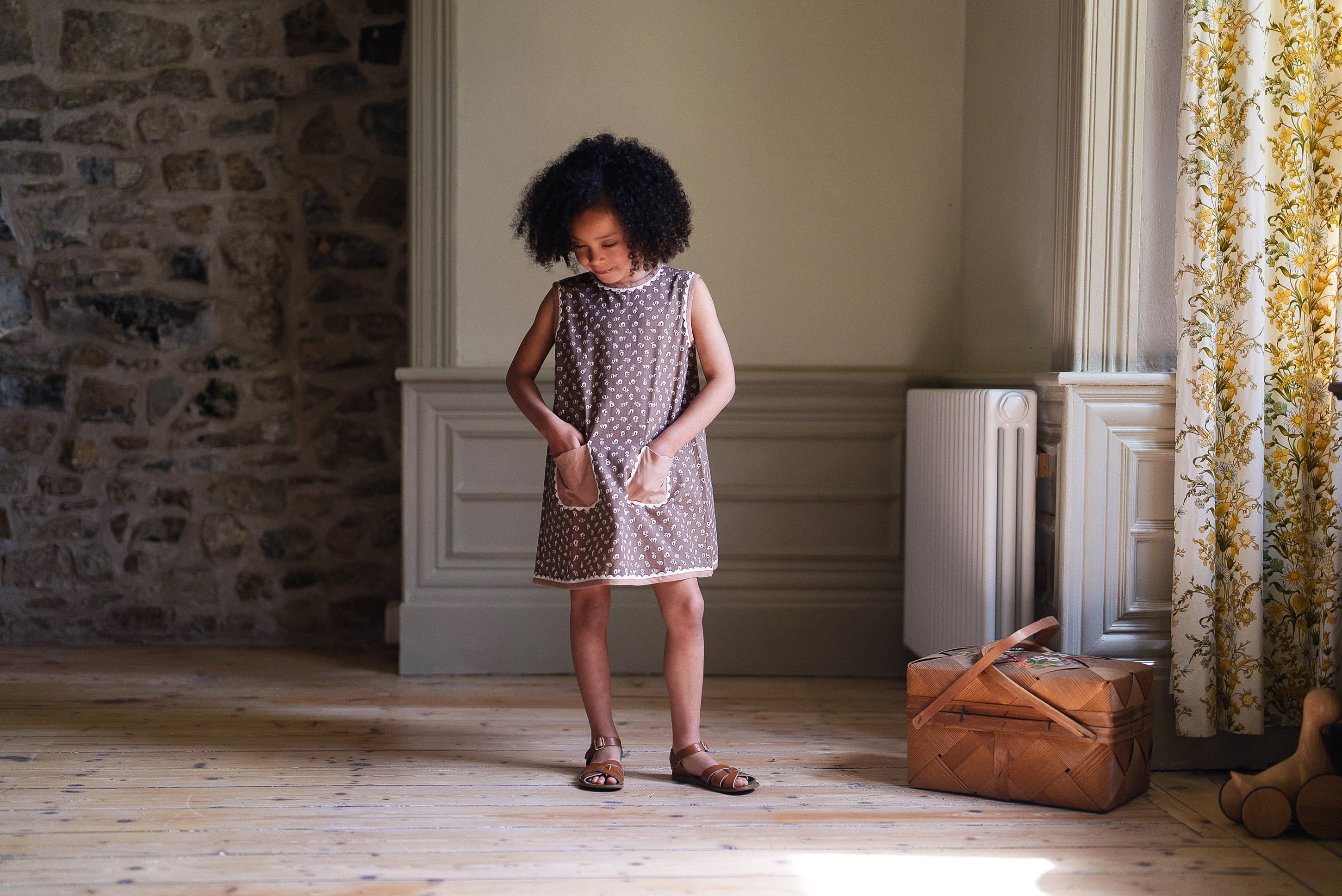 Hannah Dress Clover Floral (Seconds)