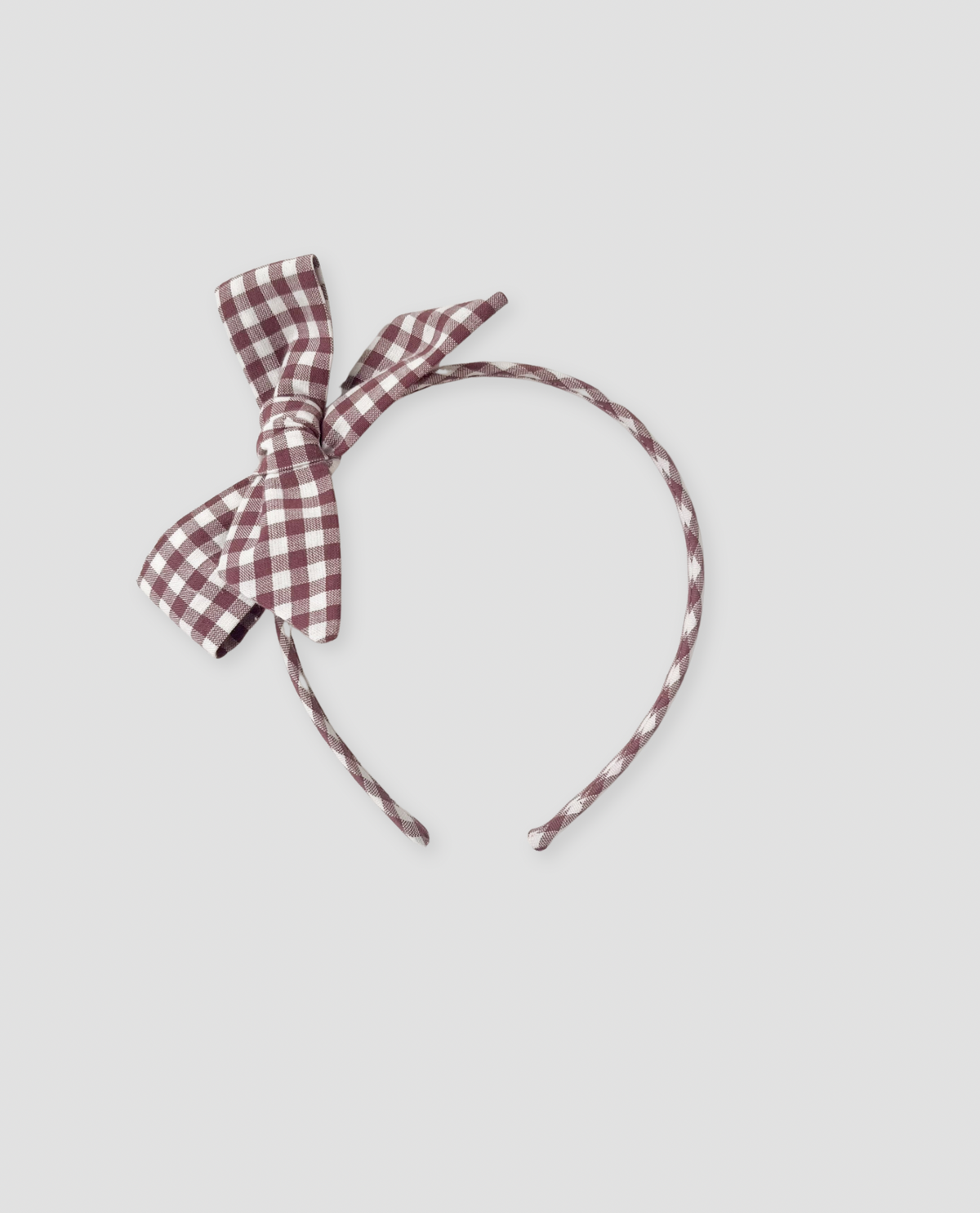 Runaround Retro Alice Band - Sugarplum Gingham