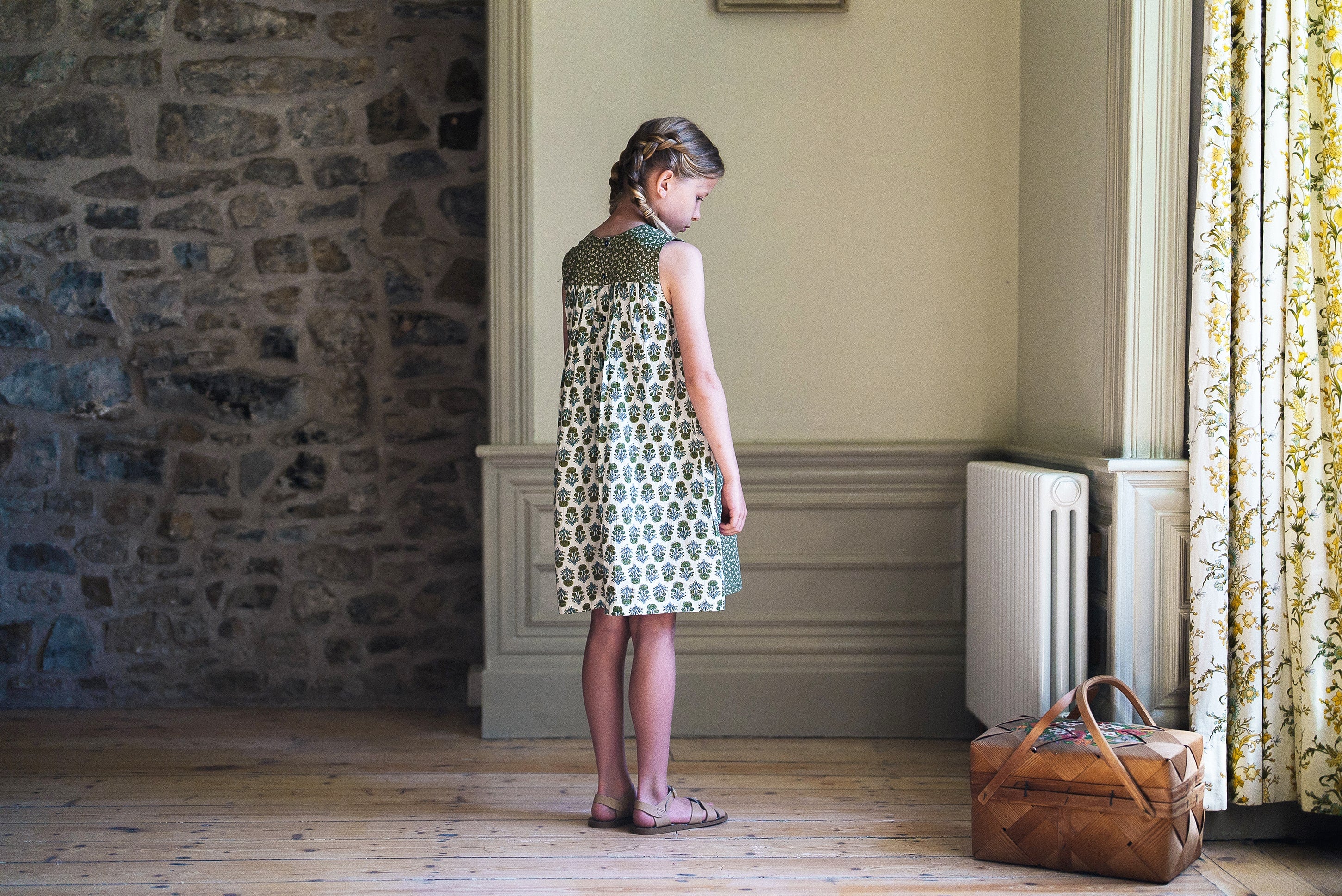 Evie Dress Hawthorn Floral (Seconds)