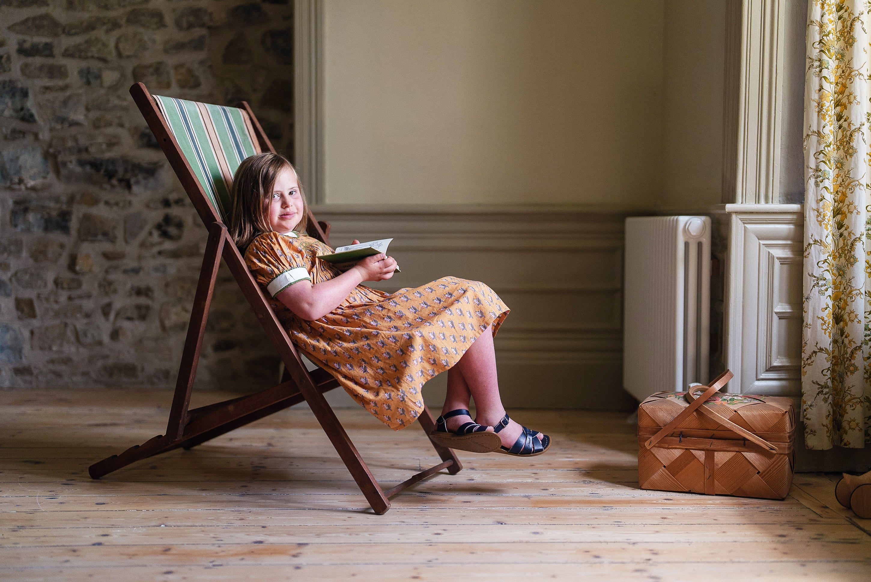Orla Dress Saffron Floral (Seconds)
