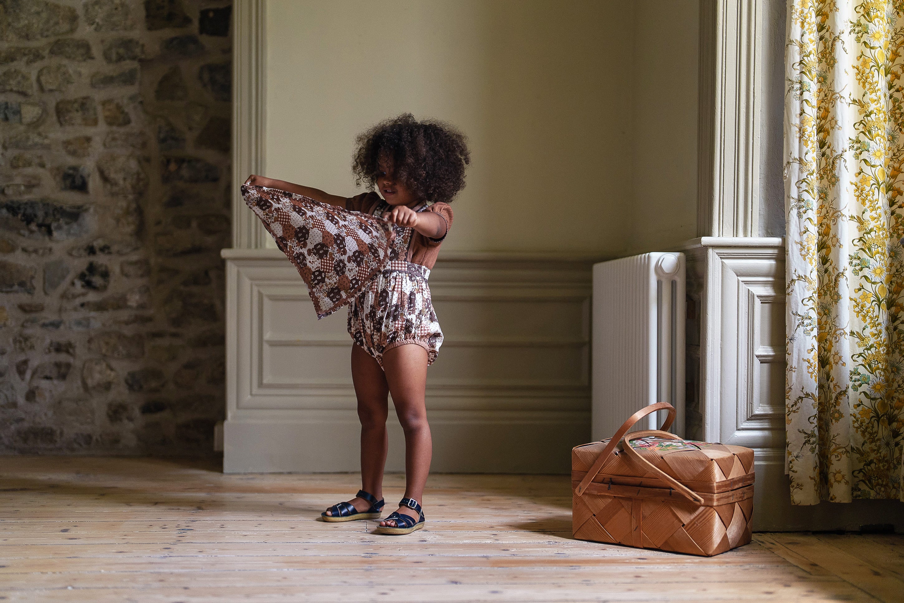 Bridget Romper Patchwork Print (Seconds)