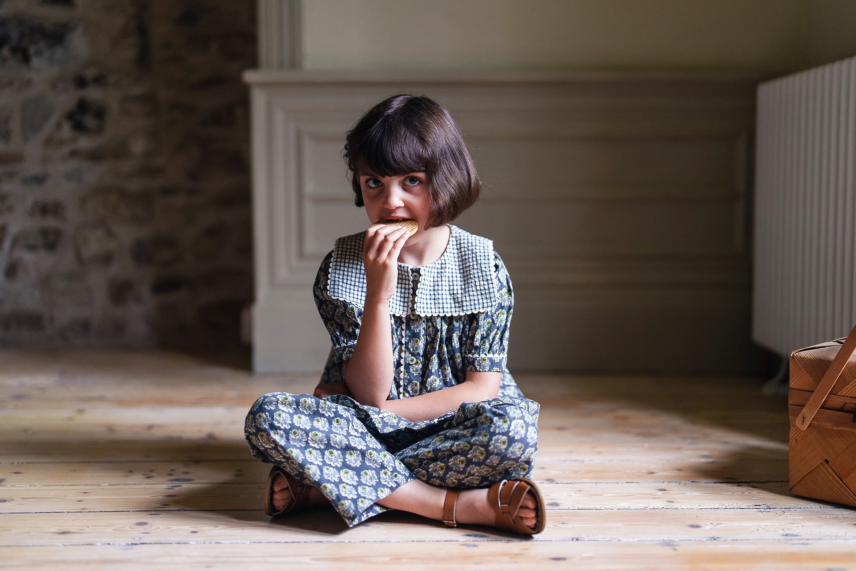 Lara Blouse Thistle Floral
