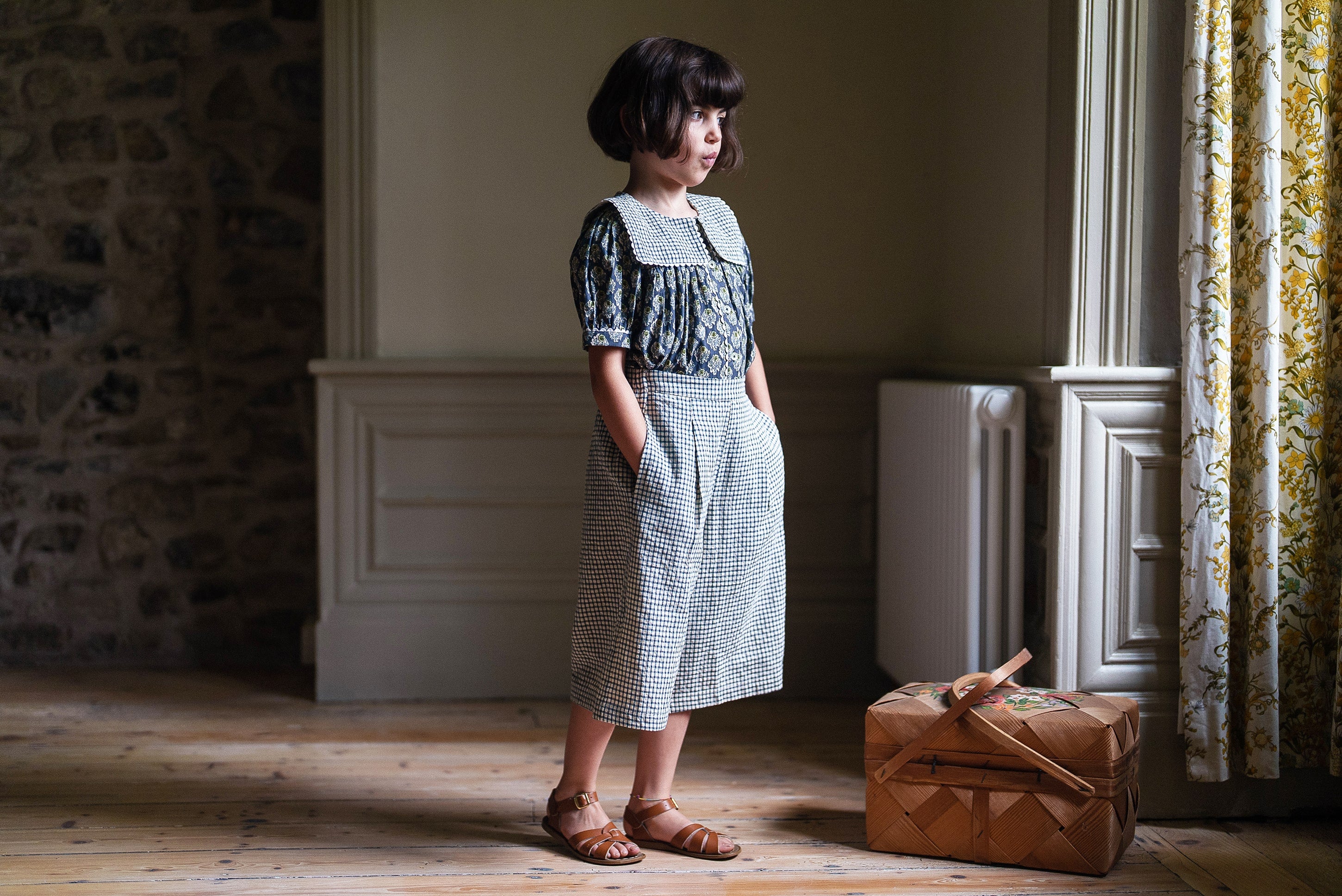 Molly Trousers Rustic Check (Seconds)