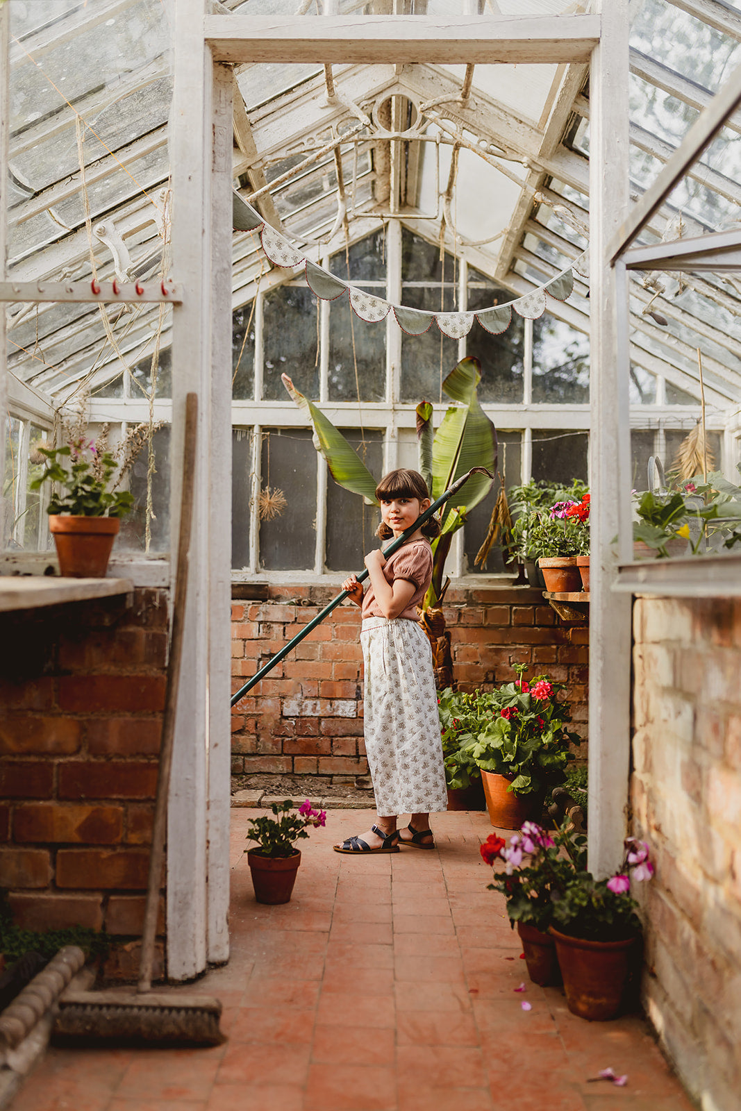 Molly Trousers - Greenhouse Floral - Last One