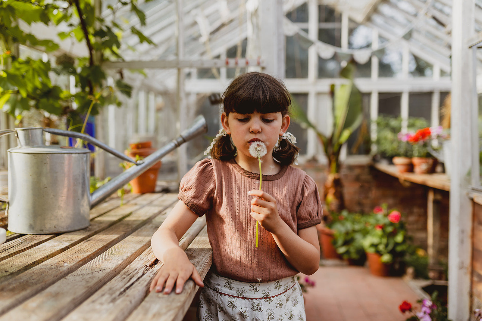 Molly Trousers - Greenhouse Floral - Last One