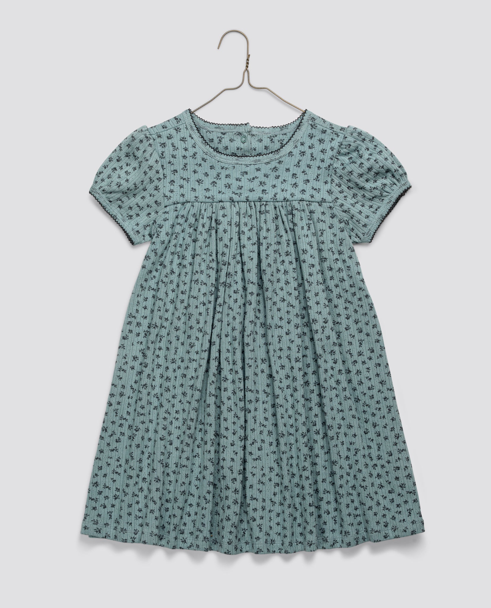 Pointelle Maya Dress in Cowslip Floral