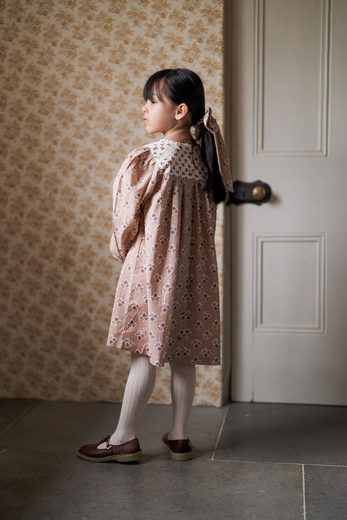 Nessa Dress - Hollyhock Floral (Seconds)