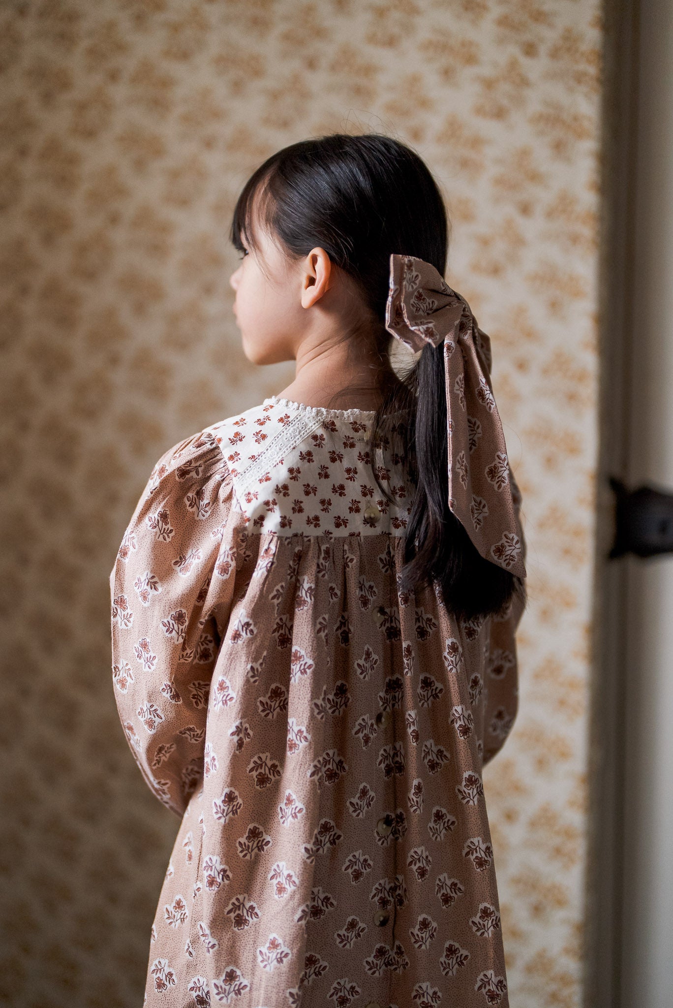 Nessa Dress - Hollyhock Floral (Seconds)