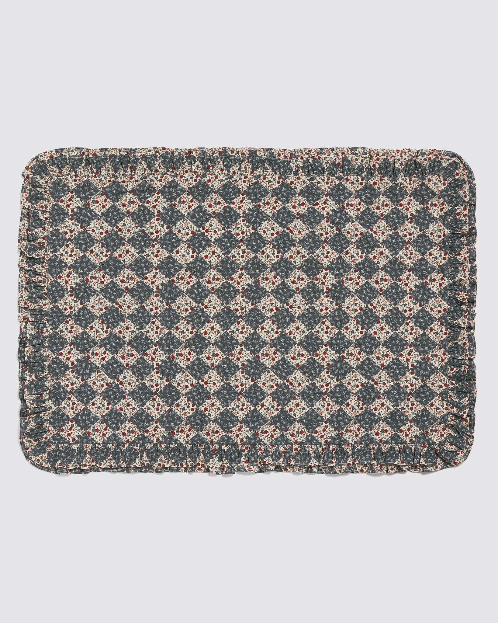 Frilly Pillowcase - Harlequin Floral