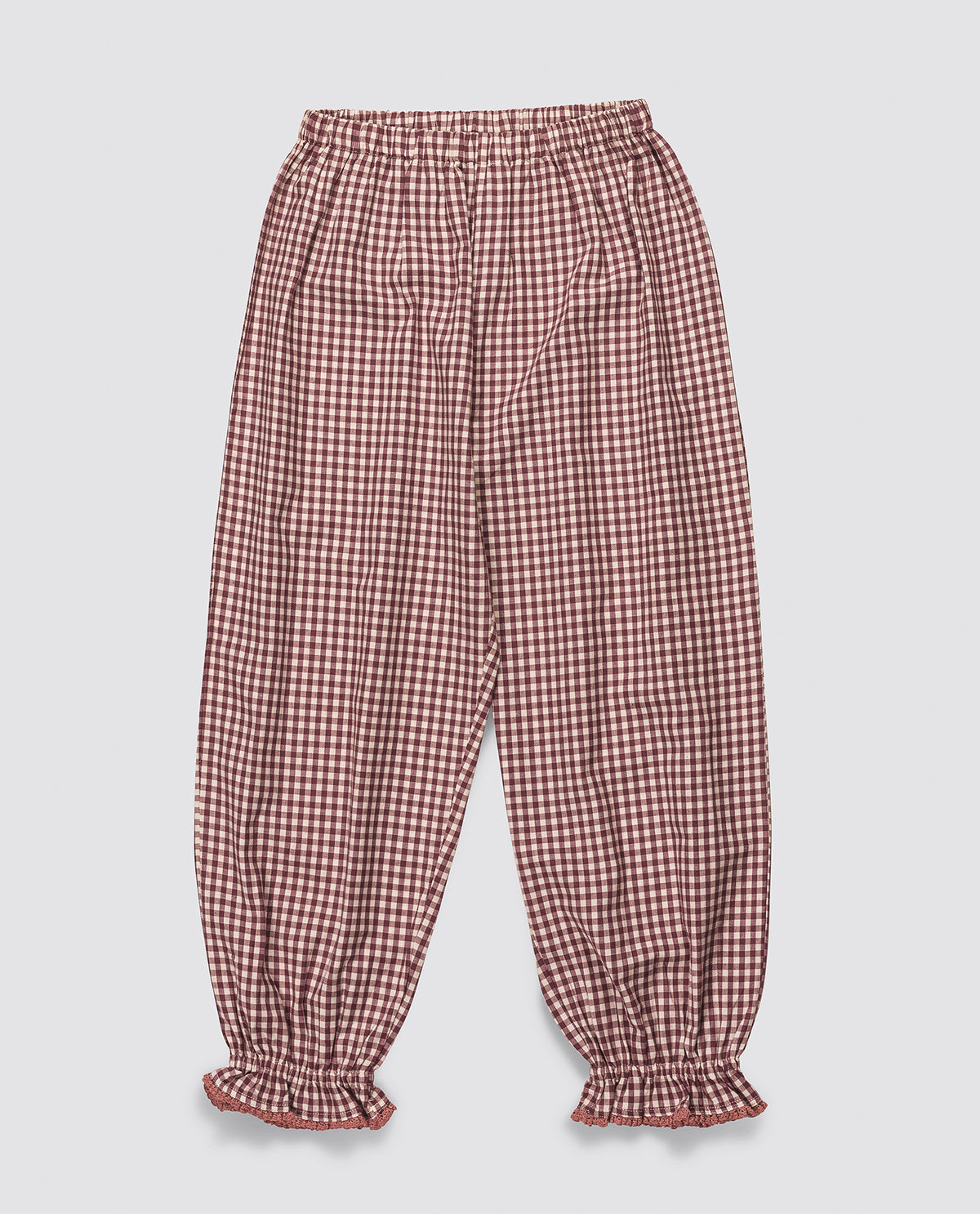 Pippa Trousers - Sugarplum Check