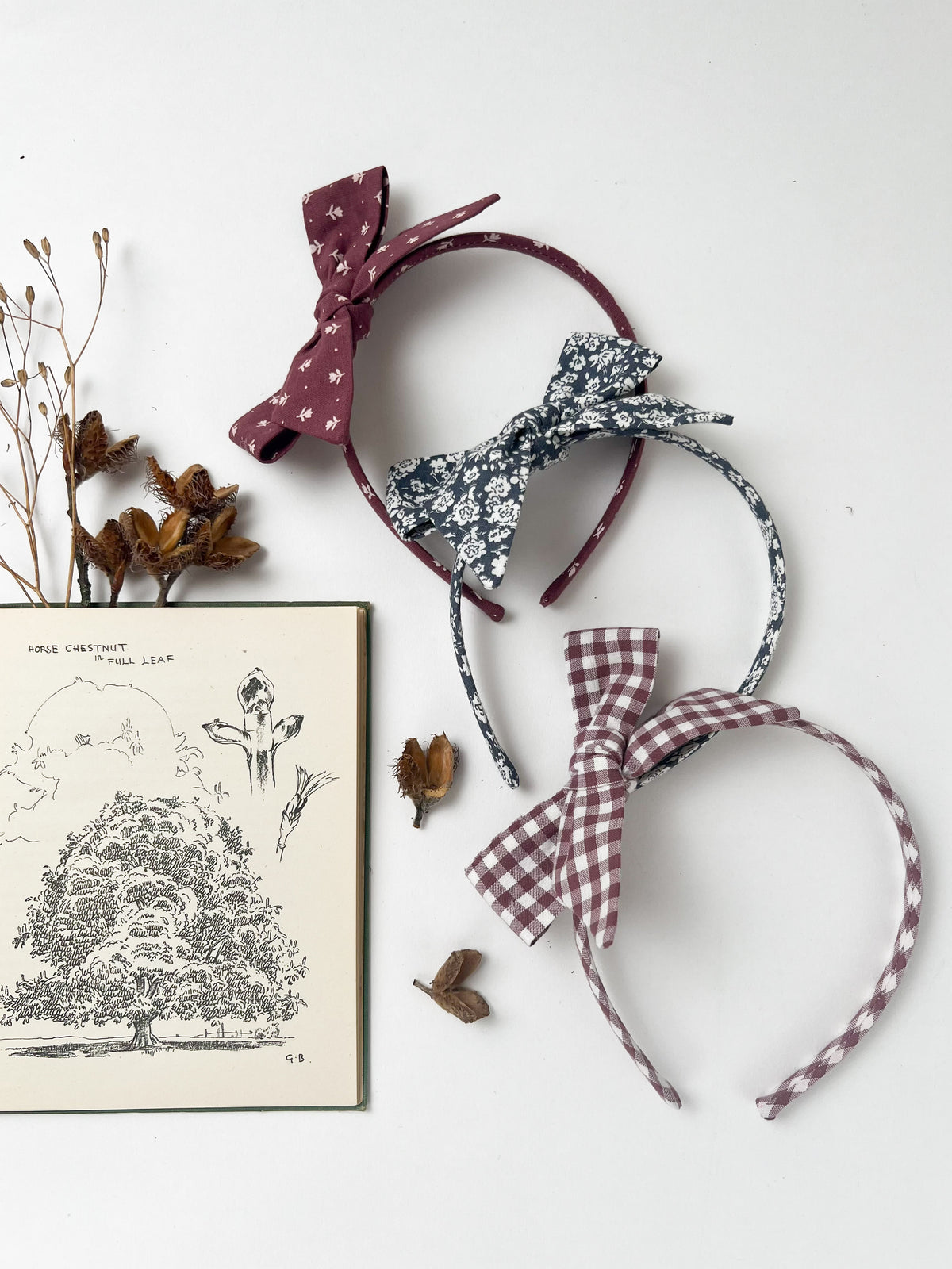 Runaround Retro Alice Band  - Barley Floral