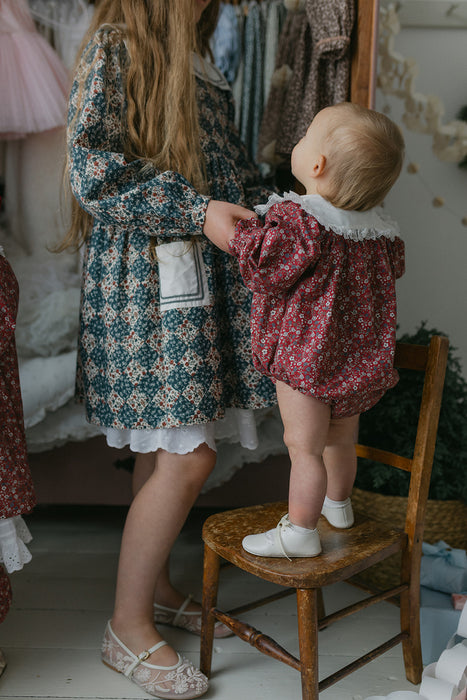 Emille Romper - Clove Floral