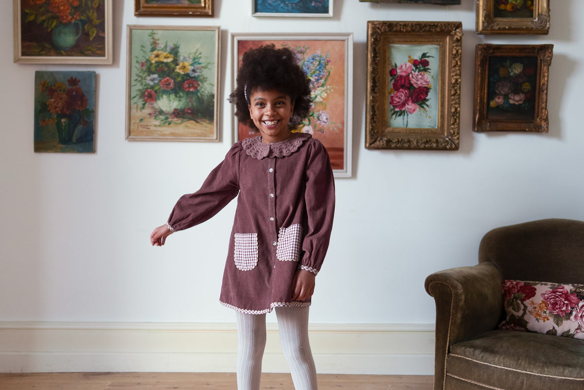 Jules Dress - Sugarplum Velvet