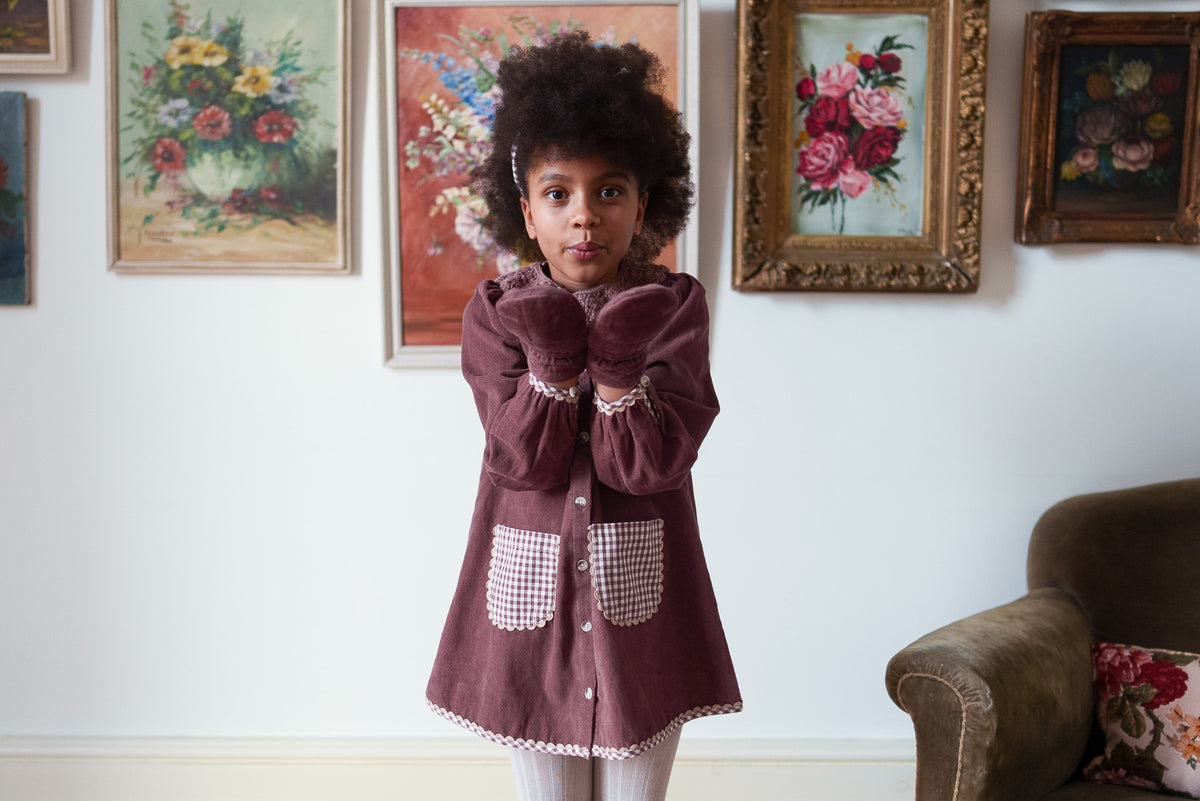 Jules Dress - Sugarplum Velvet