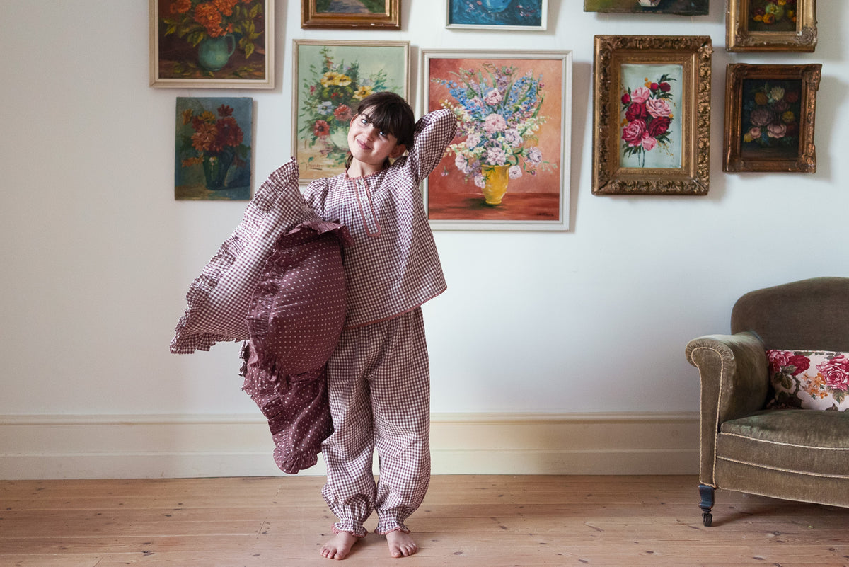 Pippa Pyjamas - Sugarplum Check