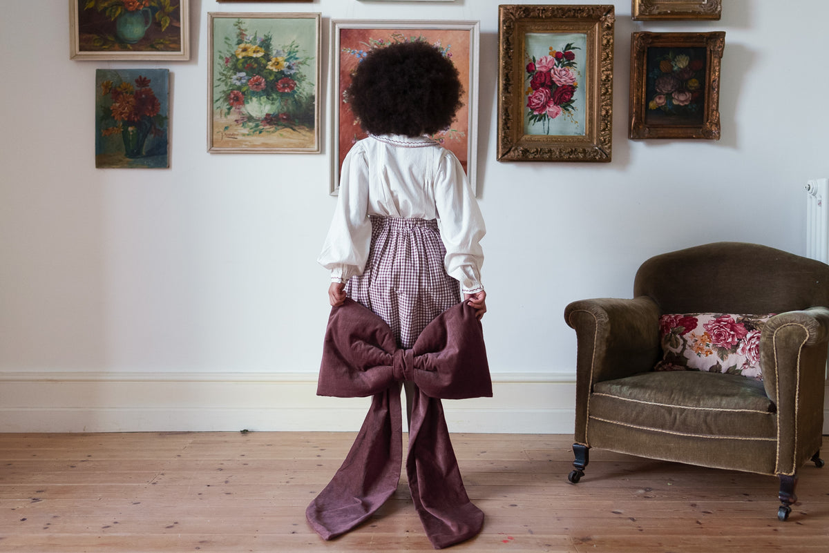 Margot Skirt - Sugarplum Check