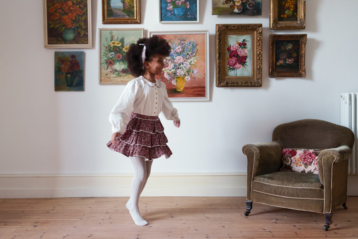 Rita Ra-ra Skirt - Clove Floral aw26