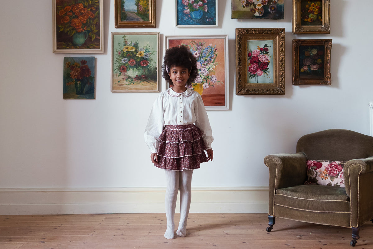 Rita Ra-ra Skirt - Clove Floral aw26