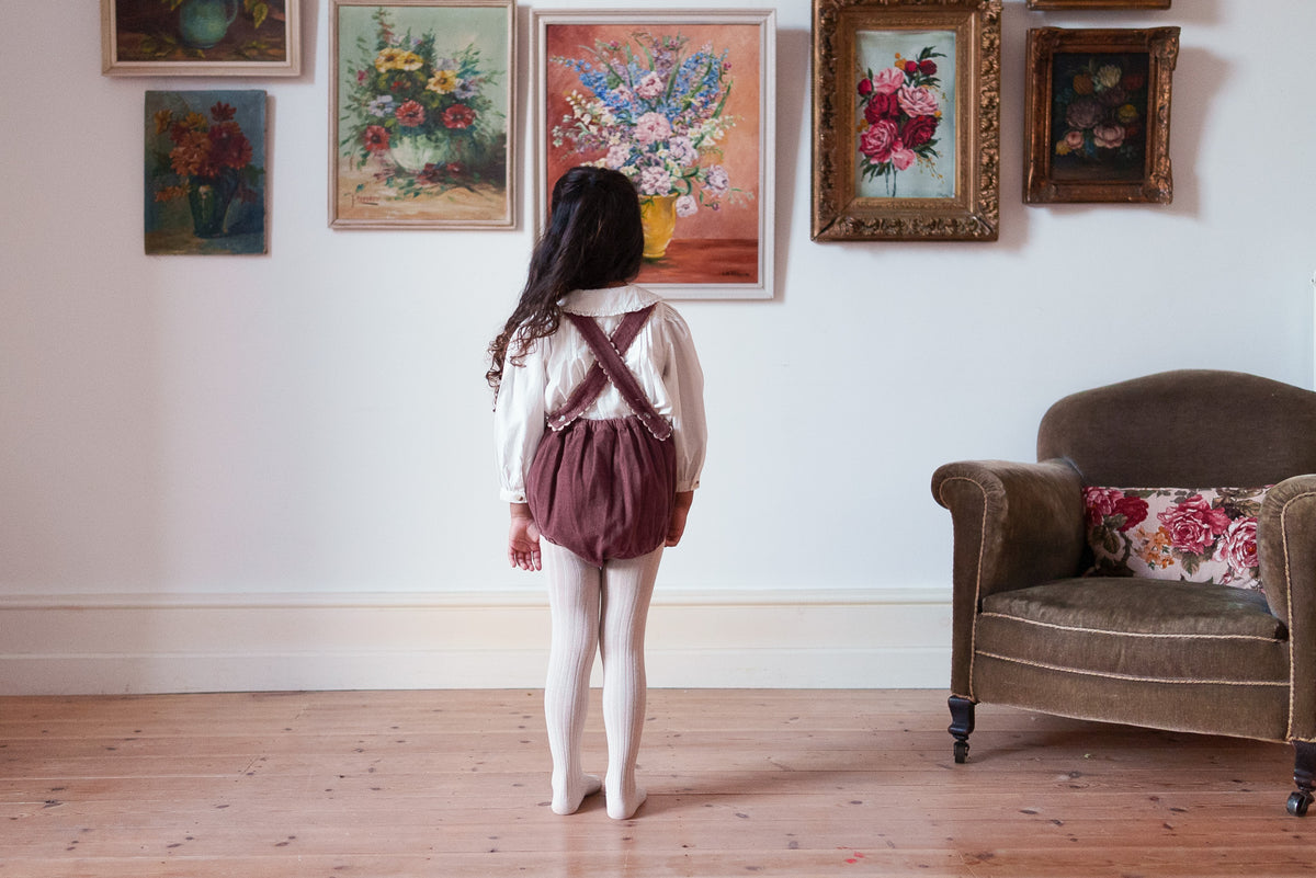 Dhalia romper - Sugarplum Velvet