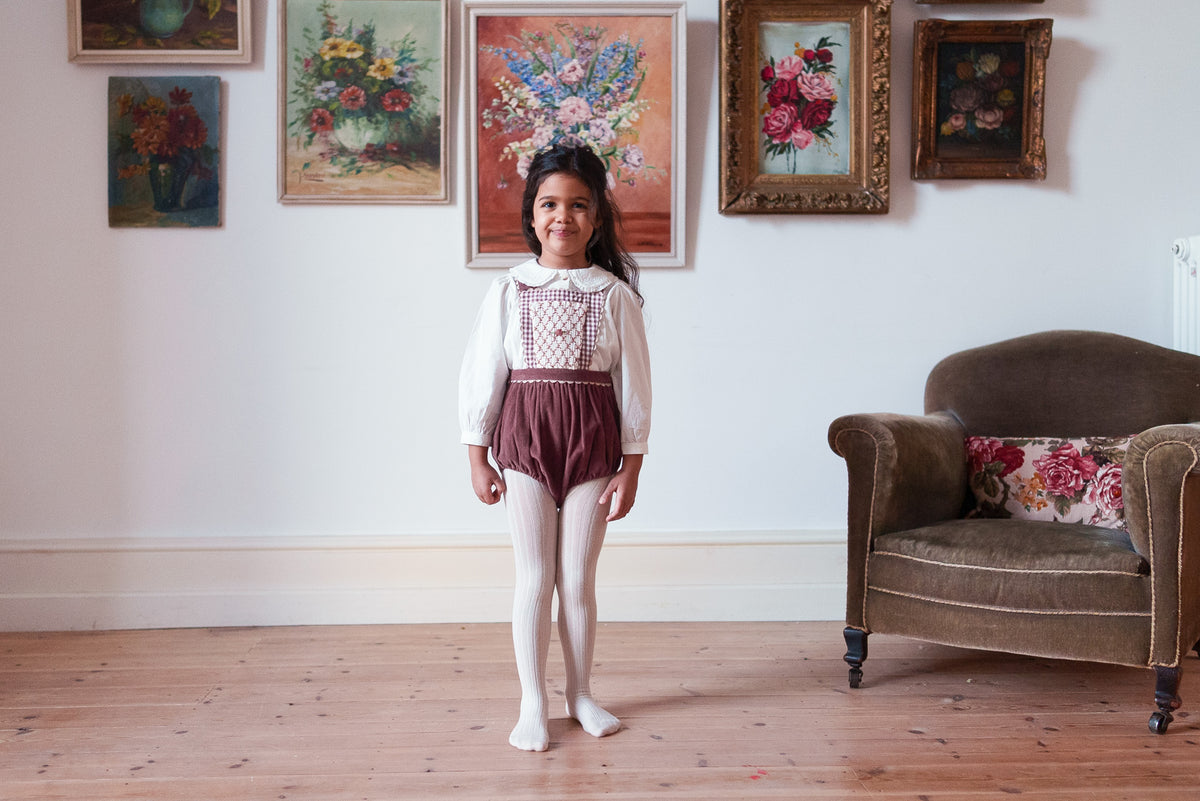 Dhalia romper - Sugarplum Velvet