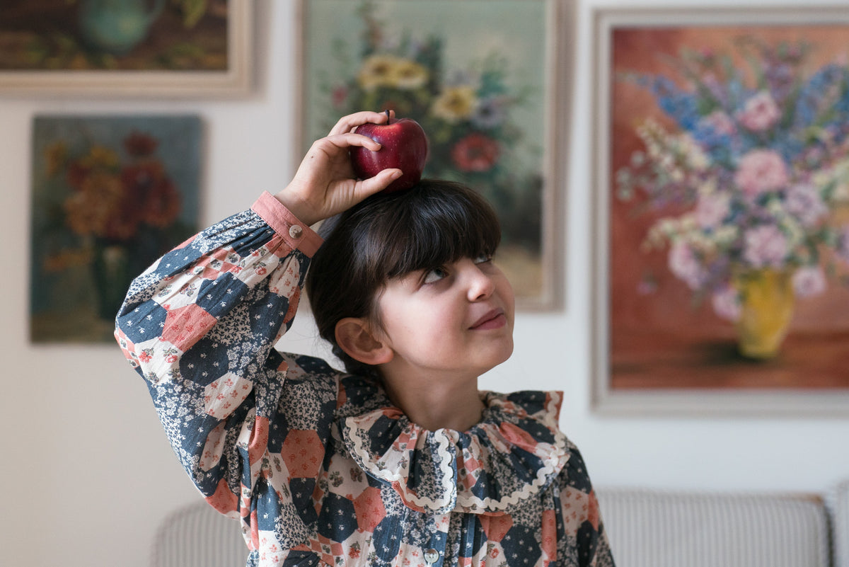 Olivia Dress - Patchwork Floral