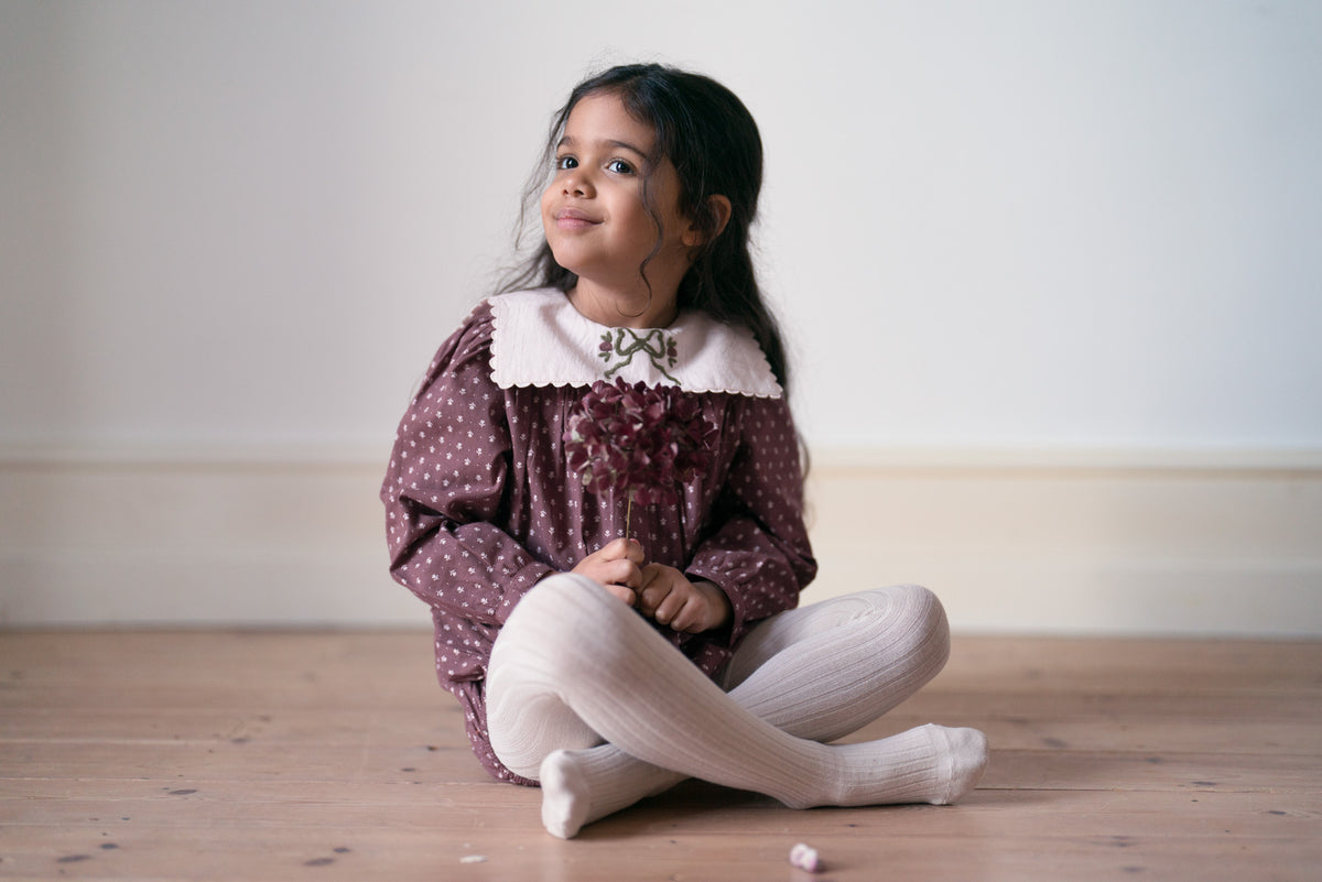 Emille Romper - Sugarplum Floral