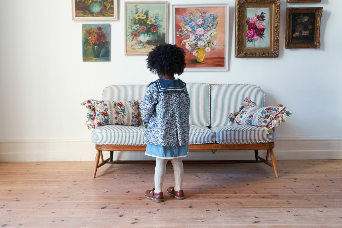 Sophie Coat - Barley Floral