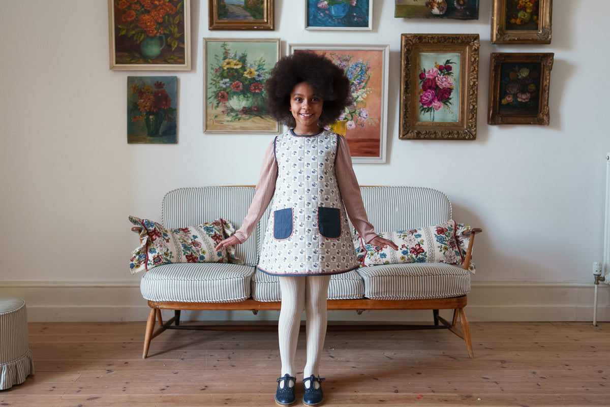 Quilted Hannah Dress - Papier Floral