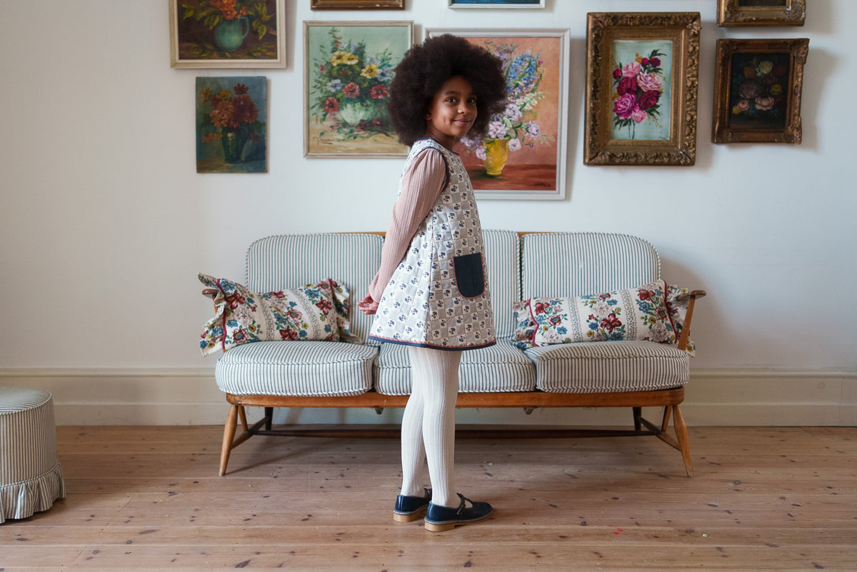 Quilted Hannah Dress - Papier Floral