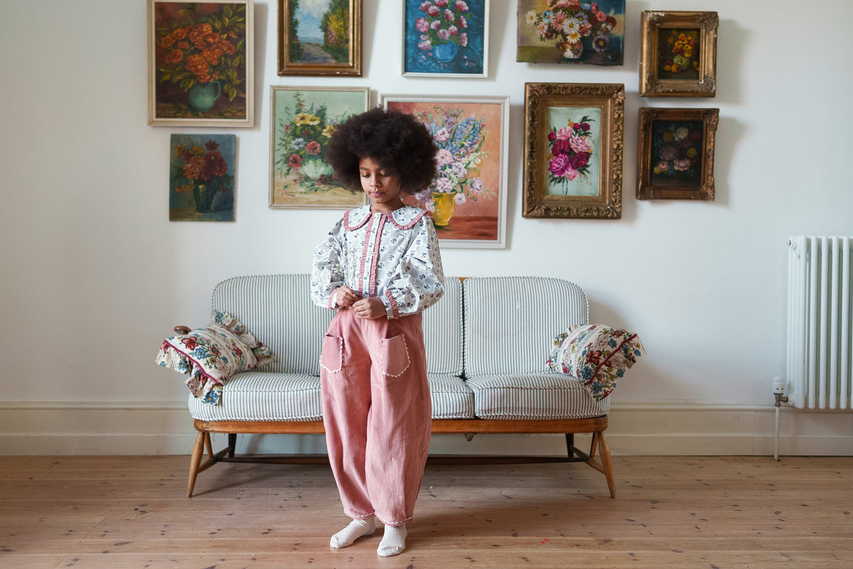 Helga blouse - Papier Floral