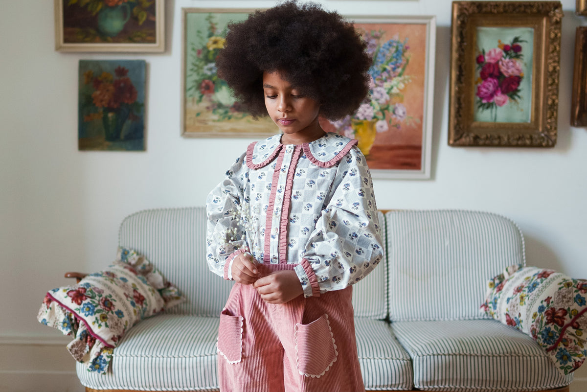 Helga blouse - Papier Floral