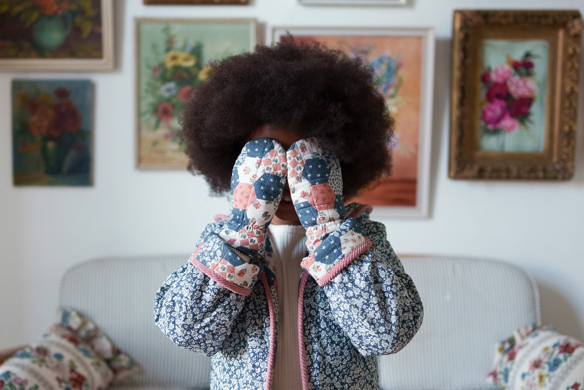 Mittens - Patchwork Floral