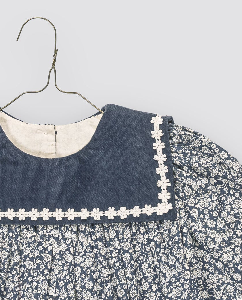 Petra blouse - Barley Floral