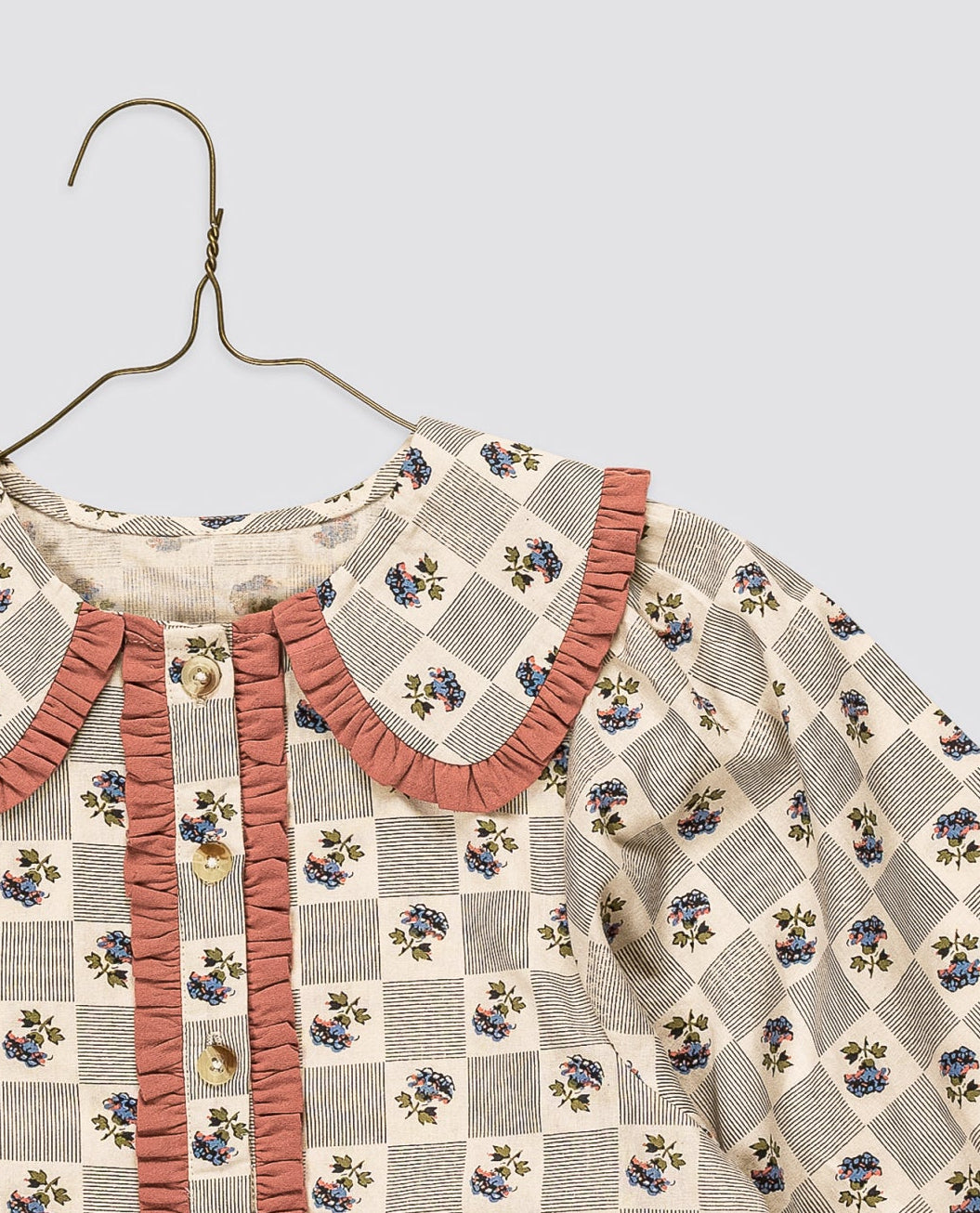 Helga blouse - Papier Floral