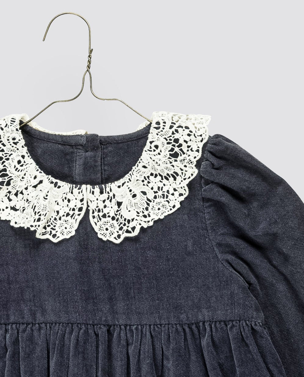 Mila Dress - Midnight Velvet