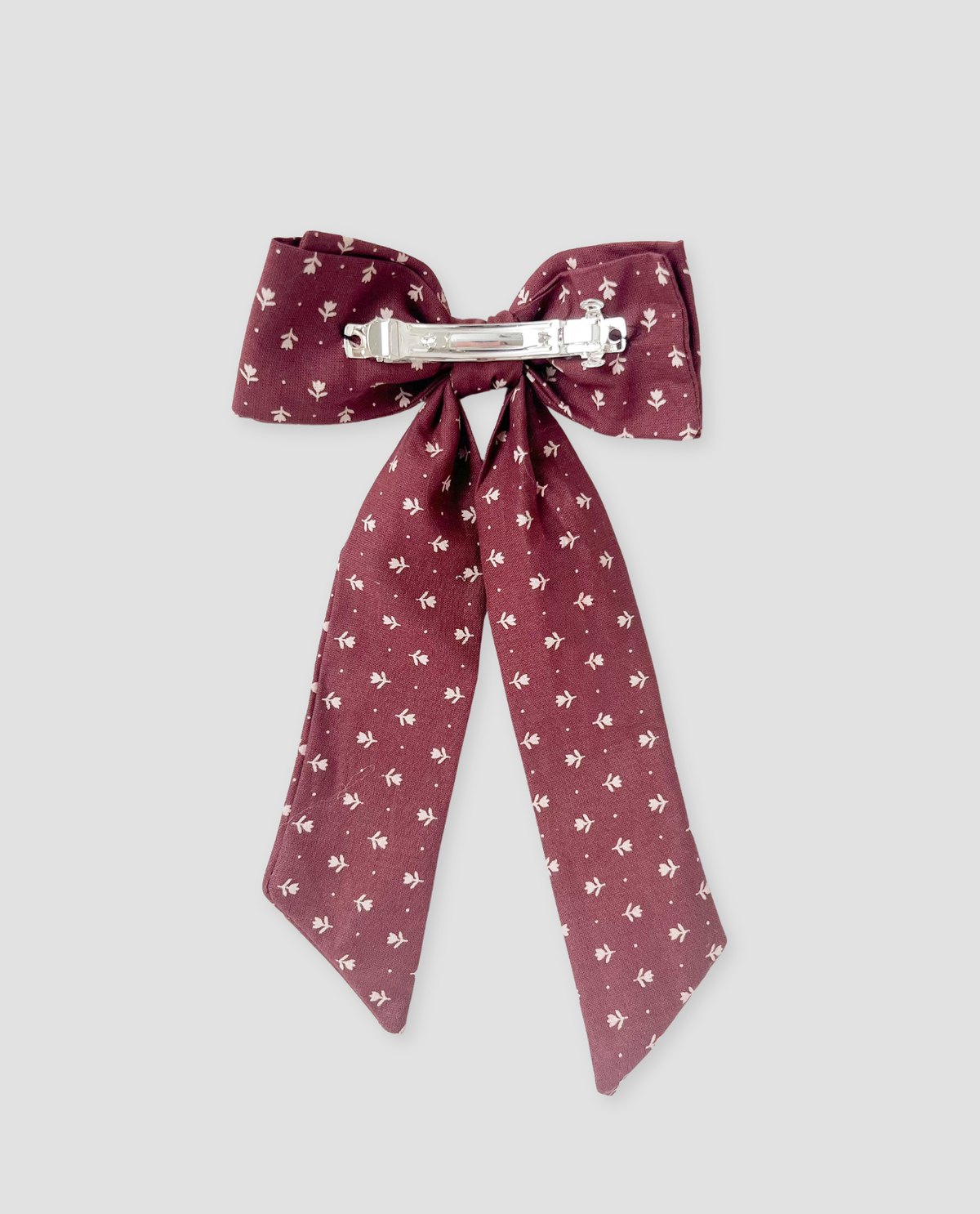 Runaround Retro Party Bow Clip - Sugarplum Floral