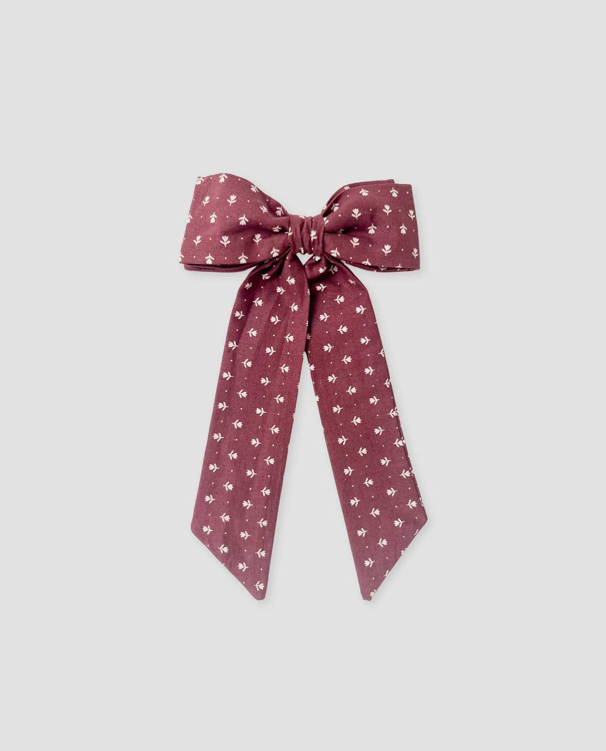 Runaround Retro Party Bow Clip - Sugarplum Floral