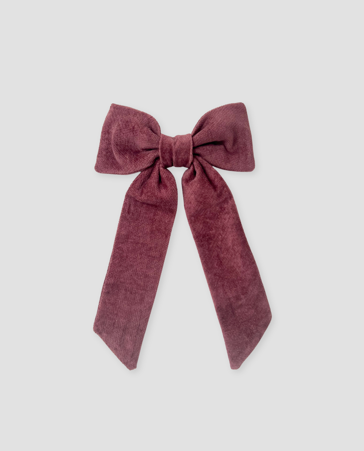 Runaround Retro Party Bow Clip - Sugarplum Velvet