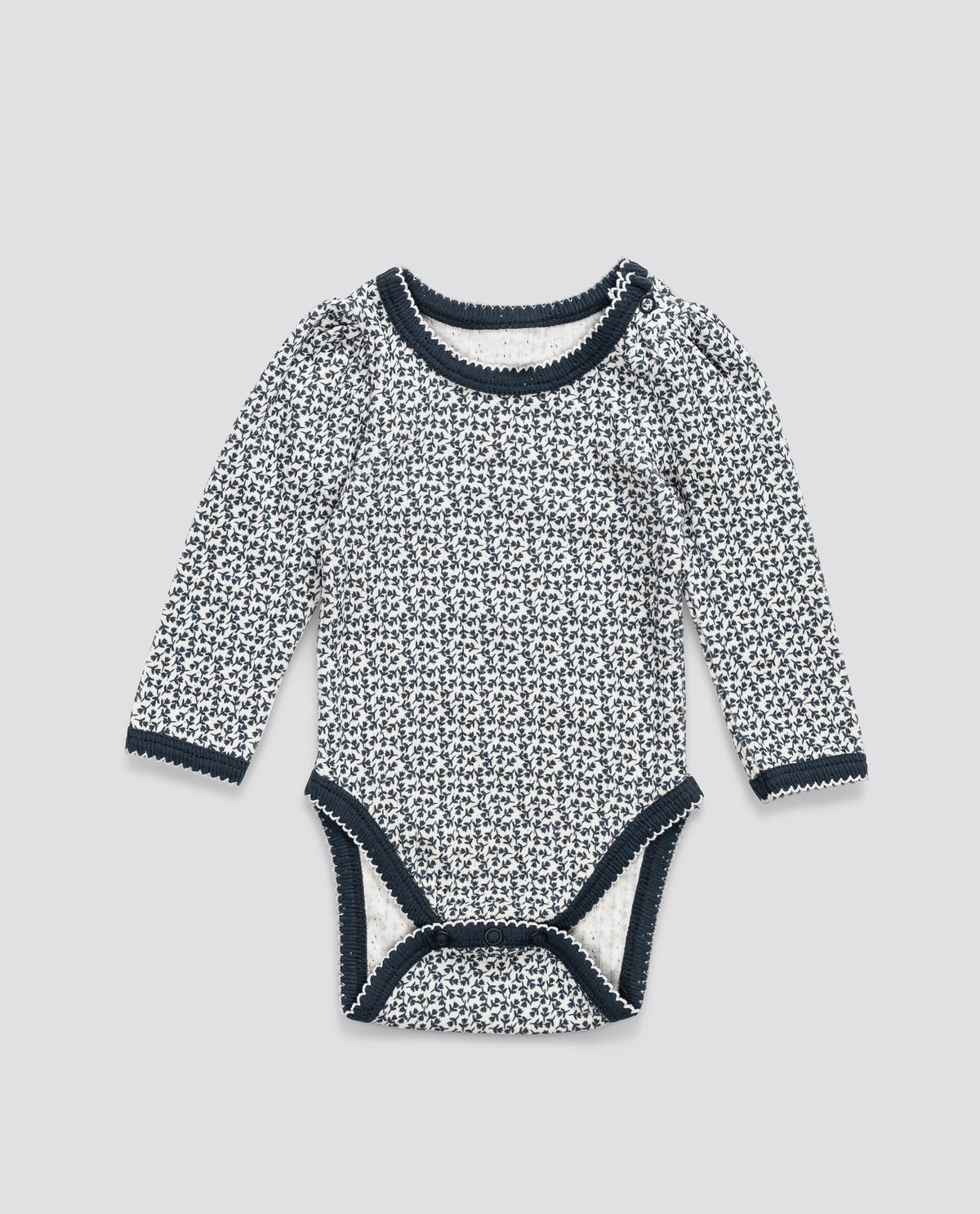 Pointelle Baby Bodysuit - Briar Floral