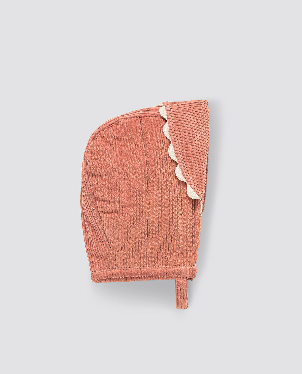 Reversible Bonnet - Pepperberry Corduroy