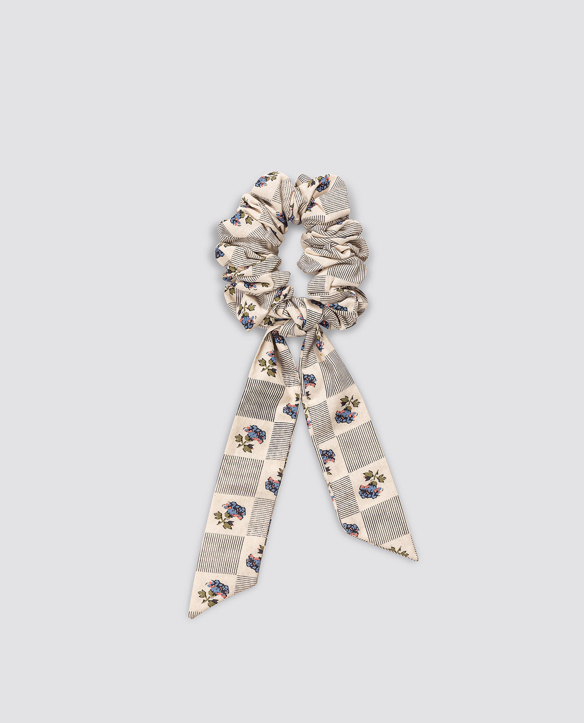Scrunchie with bow - Papier Floral