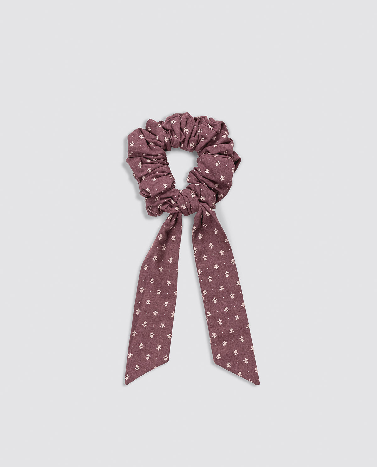 Scrunchies with bow - Sugarplum Floral