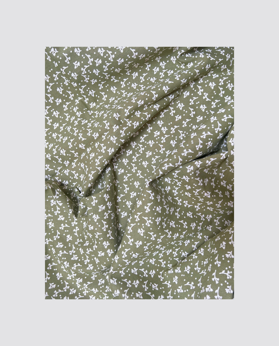 Organic Cotton Dress Making Fabric - Hawthorn Floral