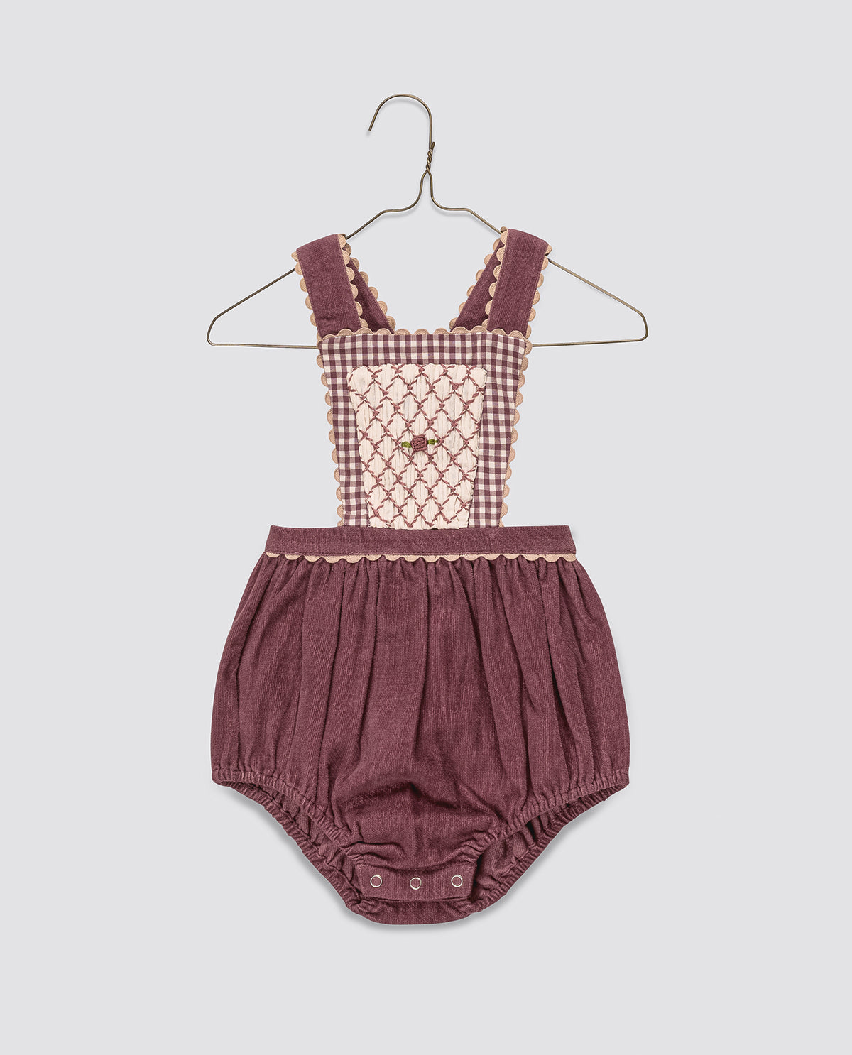 Dhalia romper - Sugarplum Velvet