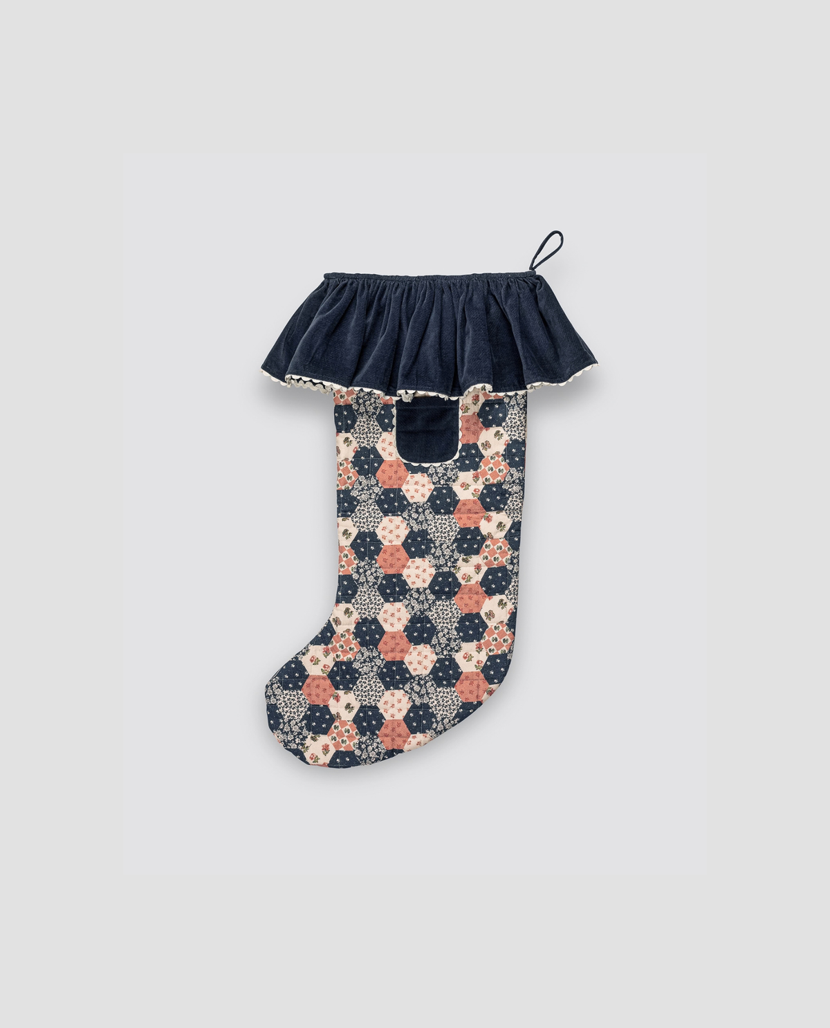 Patchwork Floral Stocking - Small